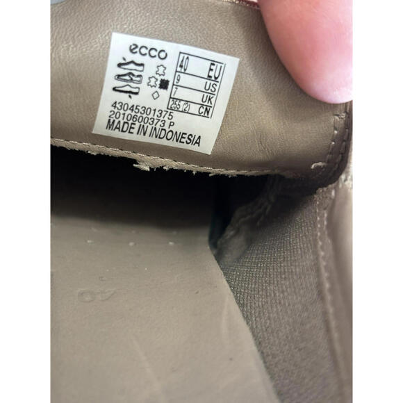 Ecco Soft 7 Woven Sneaker Women's 9 Rose Gold Stretch Slip On Comfort Loafers - Picture 9 of 14